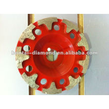 T shape diamond floor grinding wheels in 100mm